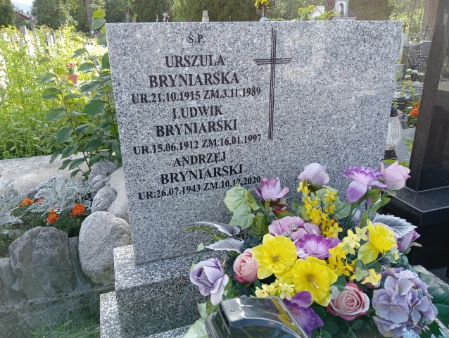 Andrzej Bryniarski  1943 Zakopane - Grobonet - Wyszukiwarka osób pochowanych