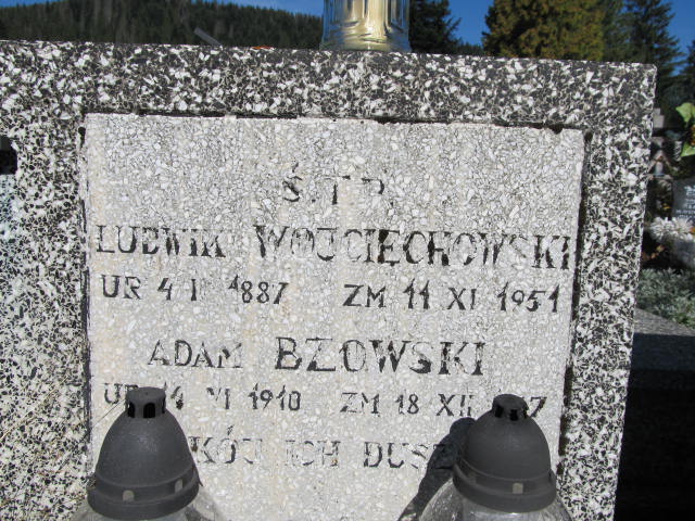 Ludwik Wojciechowski 1887 Zakopane - Grobonet - Wyszukiwarka osób pochowanych
