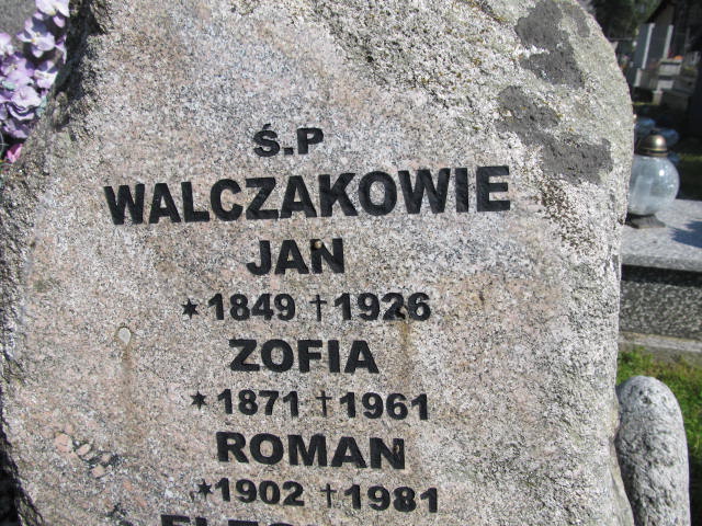 Eleonora Walczak 1908 Zakopane - Grobonet - Wyszukiwarka osób pochowanych