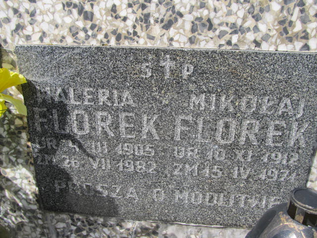 Mikołaj Florek 1912 Zakopane - Grobonet - Wyszukiwarka osób pochowanych