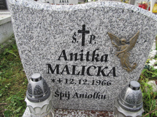 Anita Malicka 1966 Zakopane - Grobonet - Wyszukiwarka osób pochowanych