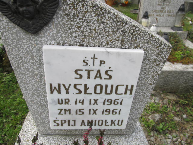 Grób Stanisław Wysłouch