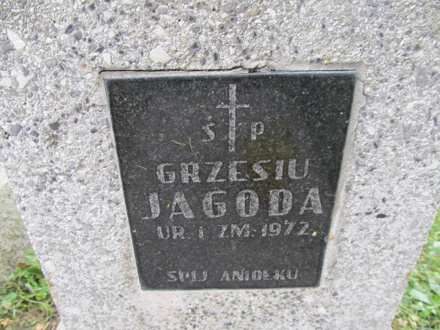 Grzegorz Jagoda 1971 Zakopane - Grobonet - Wyszukiwarka osób pochowanych