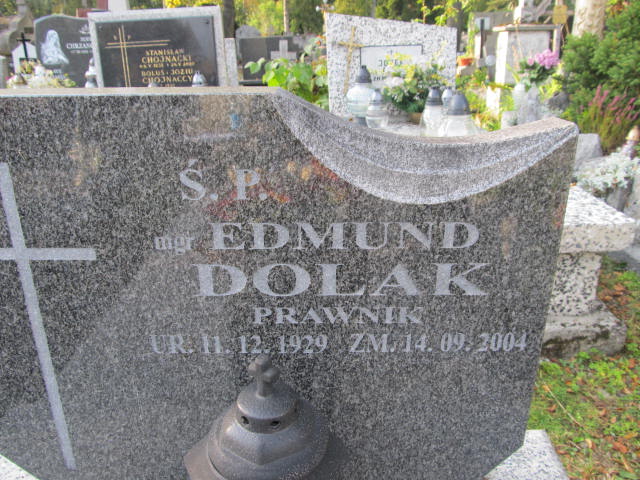 Grób Edmund Dolak