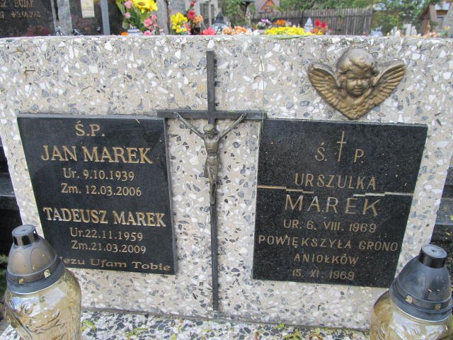 Grób Zofia Marek