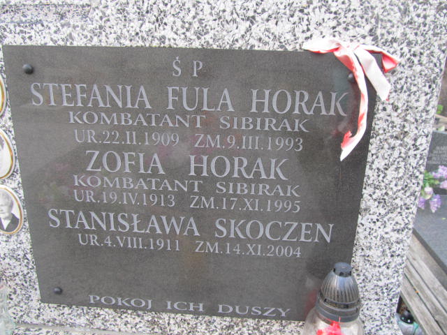 Stefania Fula Horak 1909 Zakopane - Grobonet - Wyszukiwarka osób pochowanych