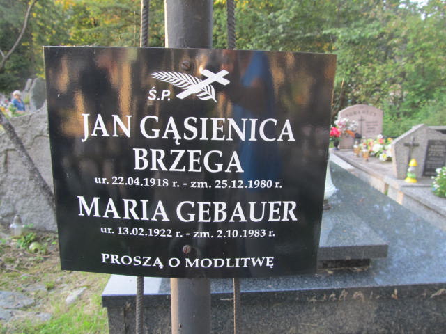 Jan Gąsienica Brzega  1918 Zakopane - Grobonet - Wyszukiwarka osób pochowanych