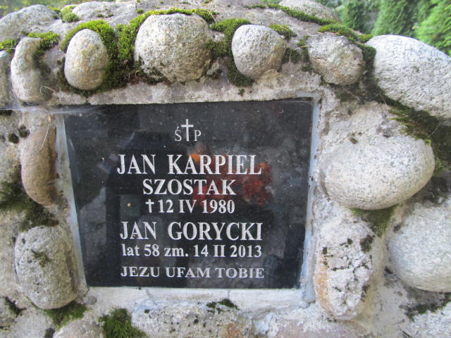 Jan Gorycki Zakopane - Grobonet - Wyszukiwarka osób pochowanych