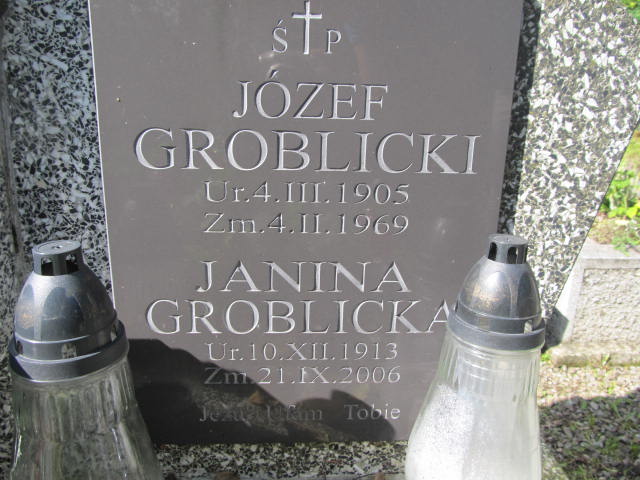 Janina Groblicka 1913 Zakopane - Grobonet - Wyszukiwarka osób pochowanych