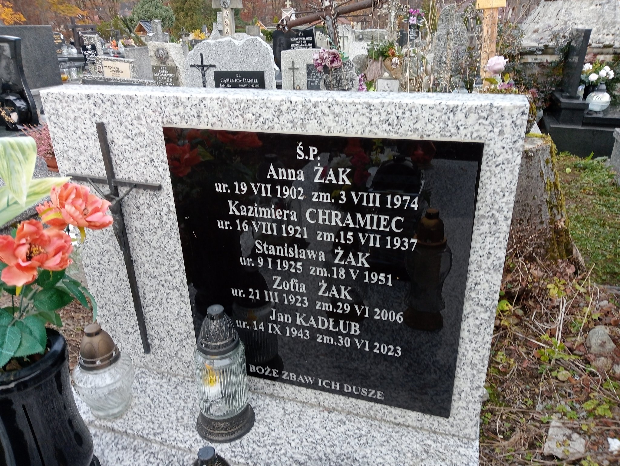 Zofia Żak 1923 Zakopane - Grobonet - Wyszukiwarka osób pochowanych