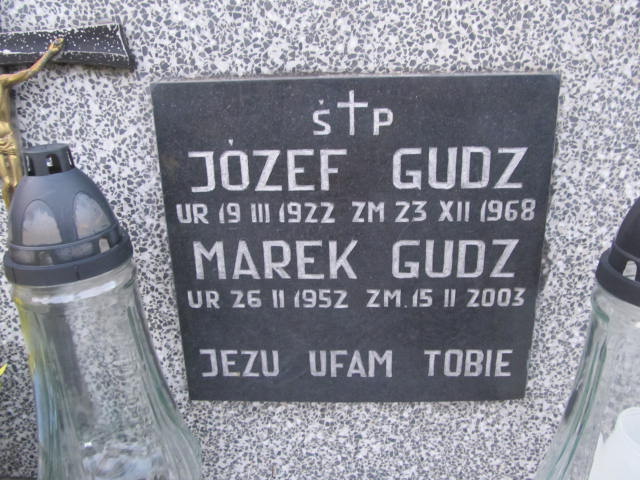 Józef Gudz 1922 Zakopane - Grobonet - Wyszukiwarka osób pochowanych