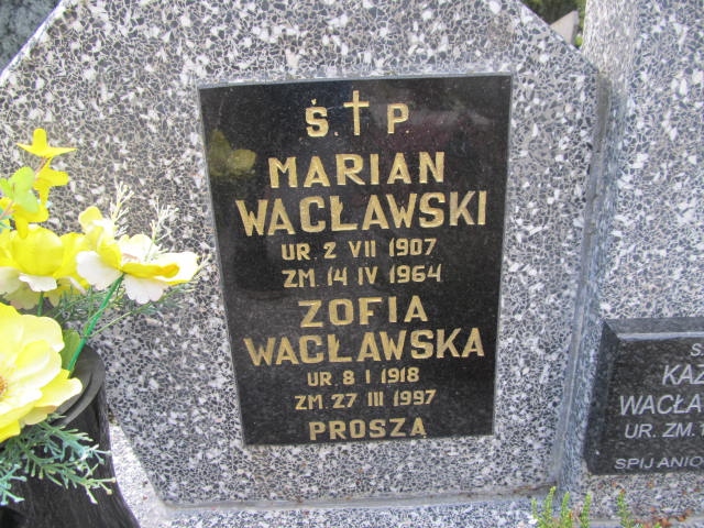 Marian Wacławski 1907 Zakopane - Grobonet - Wyszukiwarka osób pochowanych