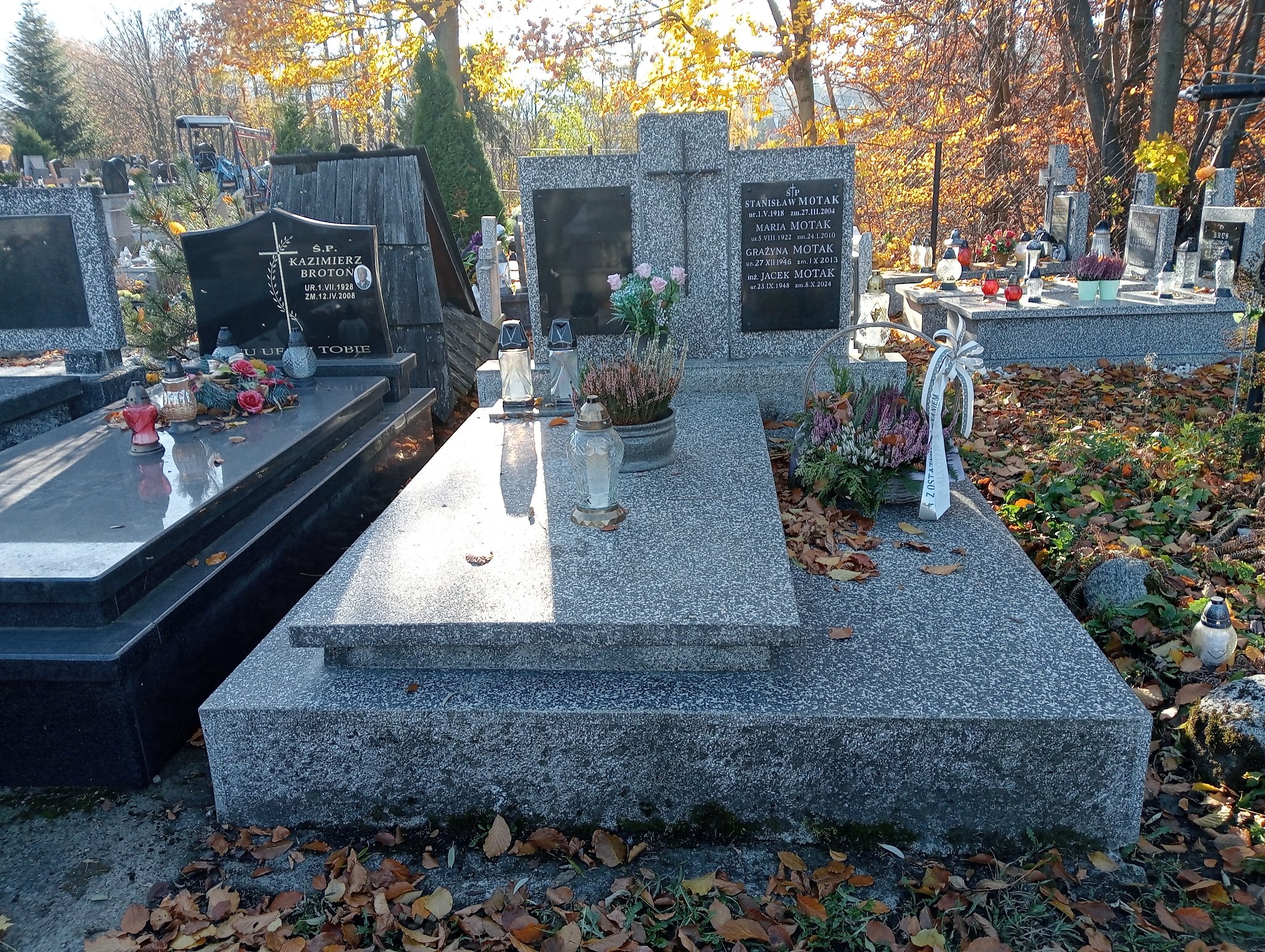 Grób Stanisław Motak