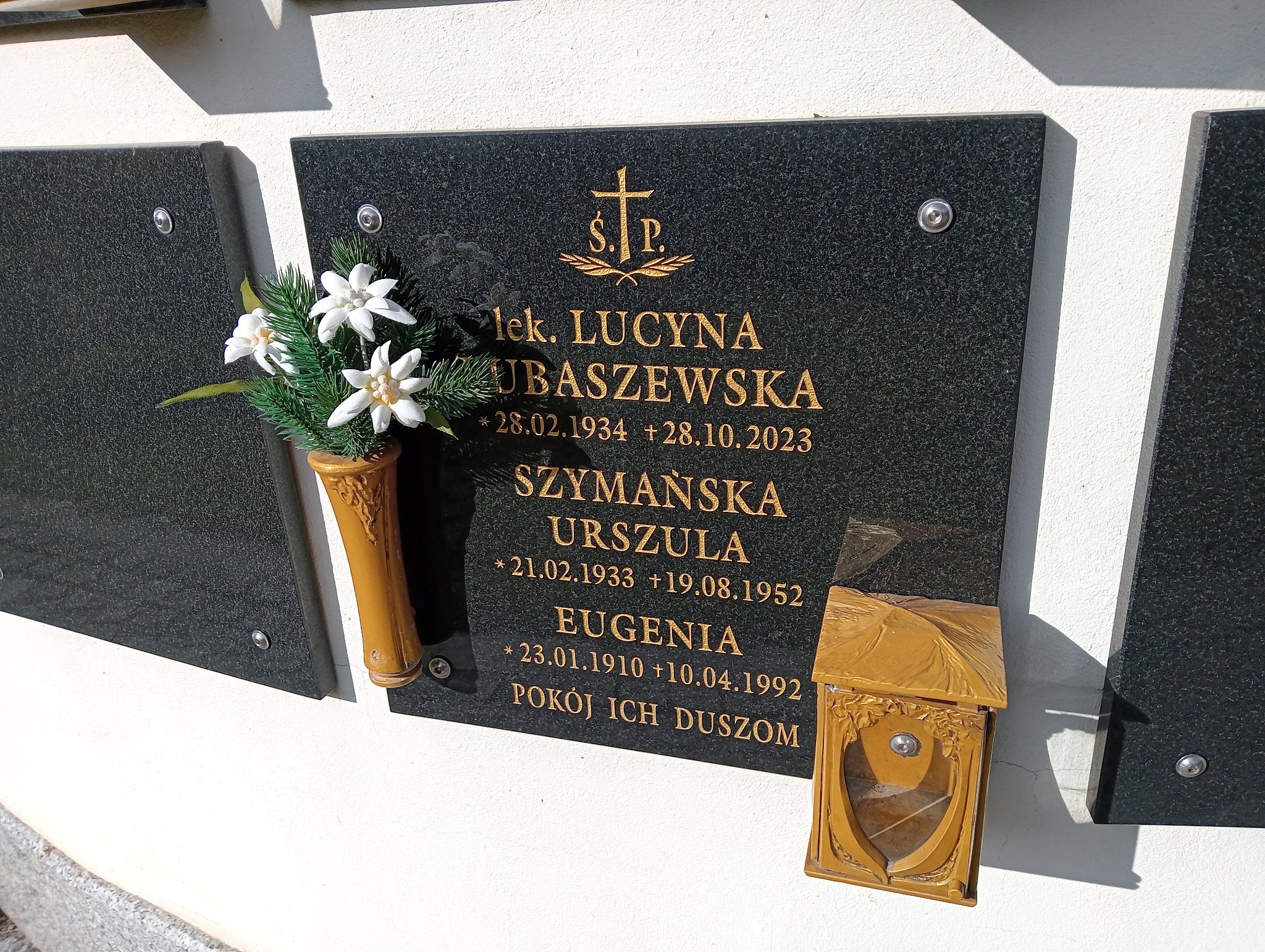 Urszula Szymańska 1933 Zakopane - Grobonet - Wyszukiwarka osób pochowanych