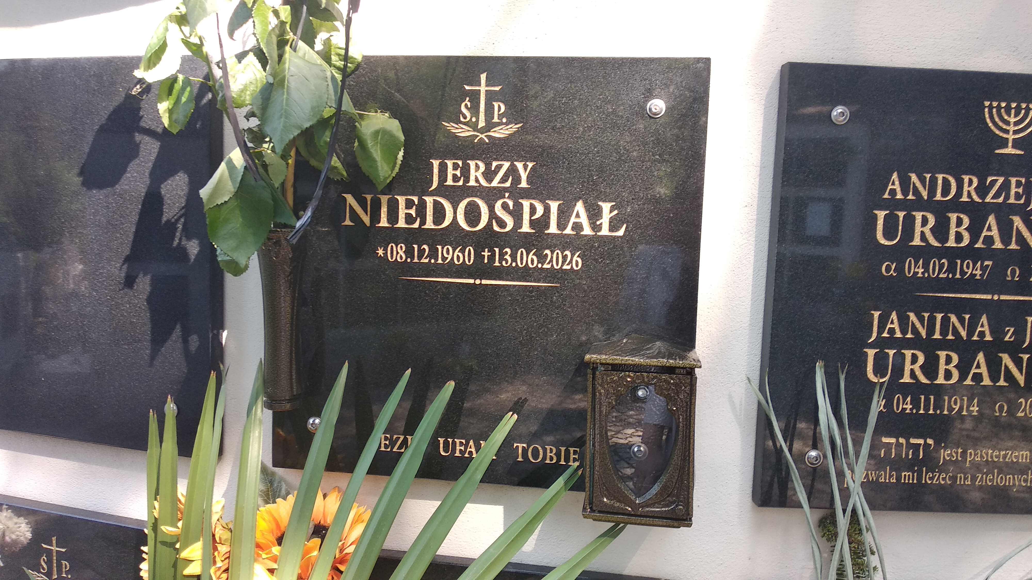 Grób Jerzy Niedośpiał