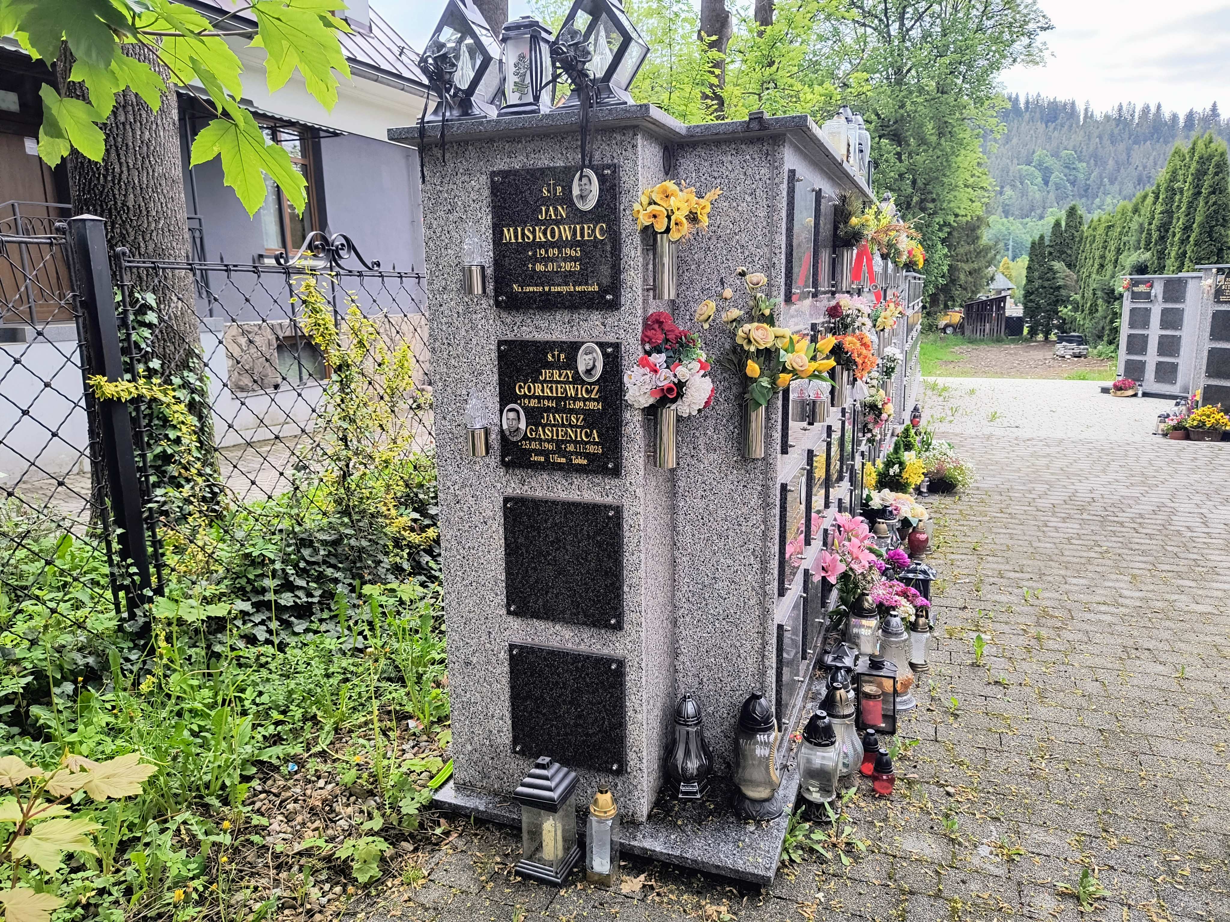 Jerzy Górkiewicz Zakopane - Grobonet - Wyszukiwarka osób pochowanych